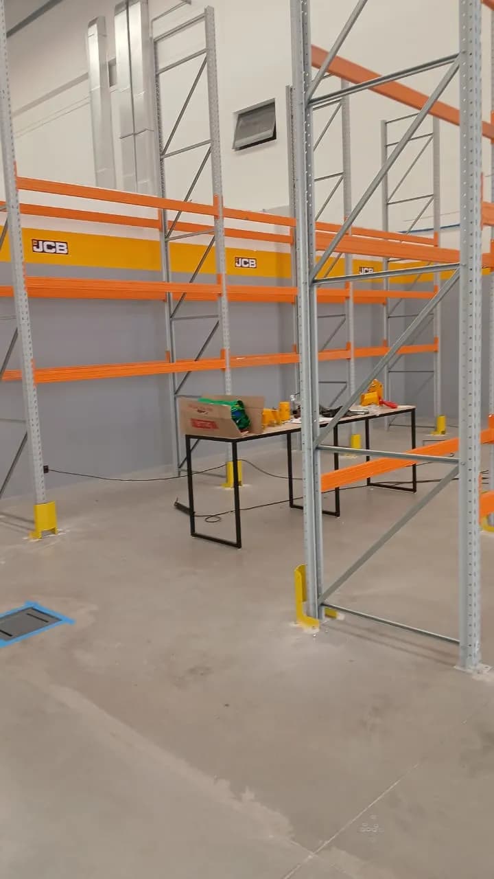Montagem entregue pela Paletizza