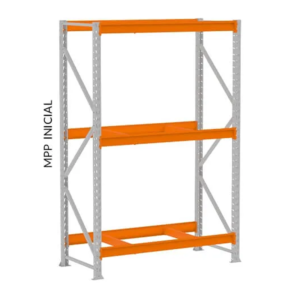 Mini Porta Palete 2,0 X 1,2 X 0,6m (Módulo Inicial)